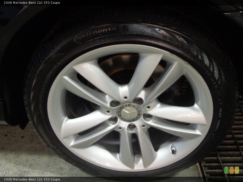 2008 Mercedes-Benz CLK 350 Coupe Wheel and Tire Photo #89370859
