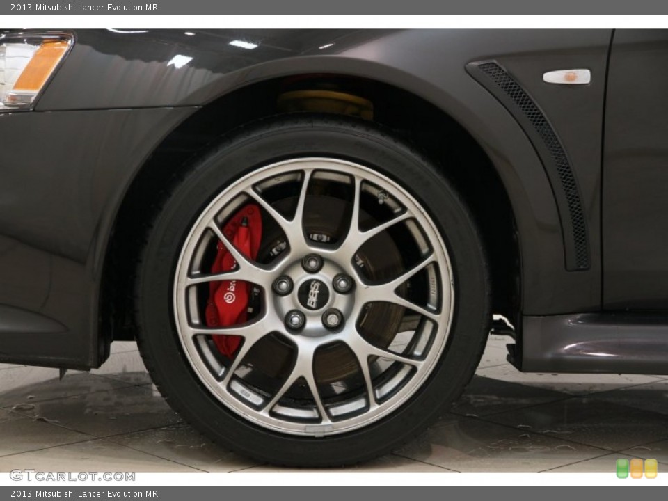 2013 Mitsubishi Lancer Evolution MR Wheel and Tire Photo #89378852