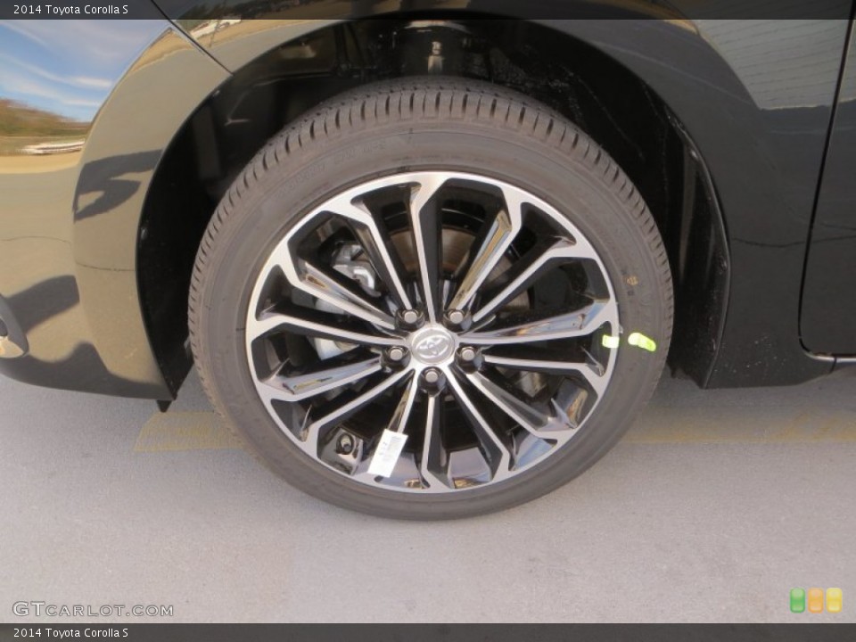 2014 Toyota Corolla S Wheel and Tire Photo #89380771