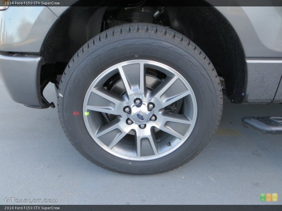 2014 Ford F150 STX SuperCrew Wheel and Tire Photo #89381092