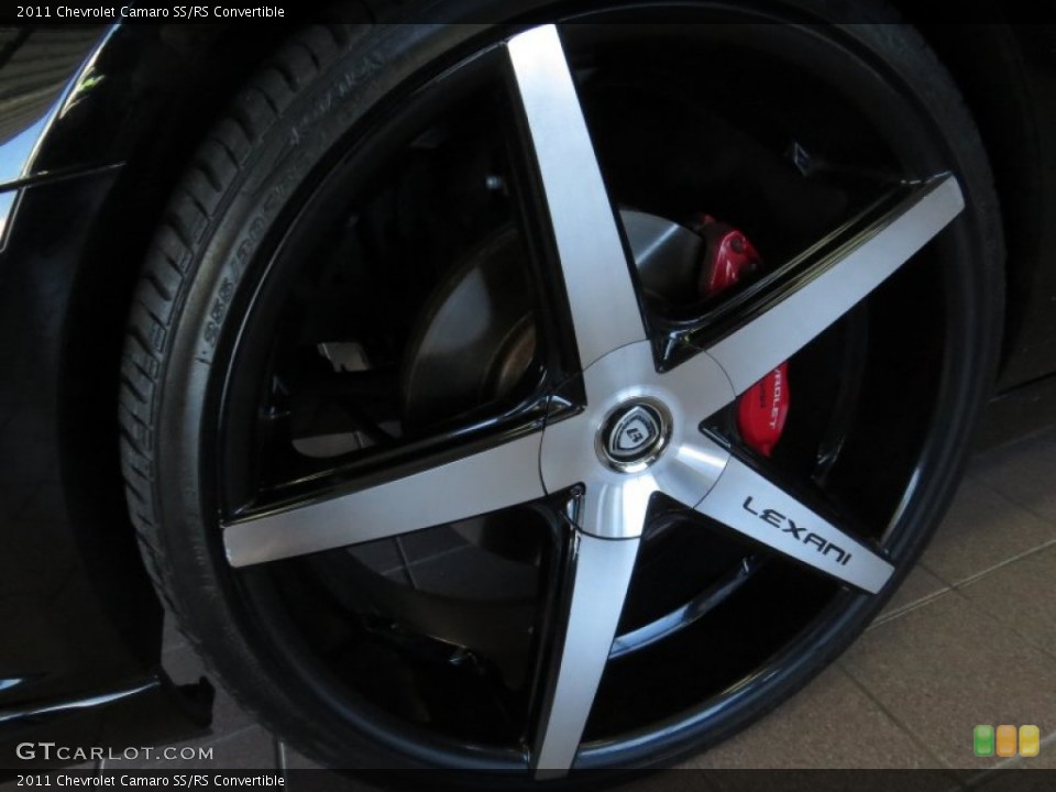 2011 Chevrolet Camaro Custom Wheel and Tire Photo #89383228