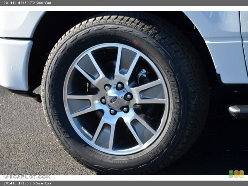 2014 Ford F150 STX SuperCab Wheel and Tire Photo #89383497
