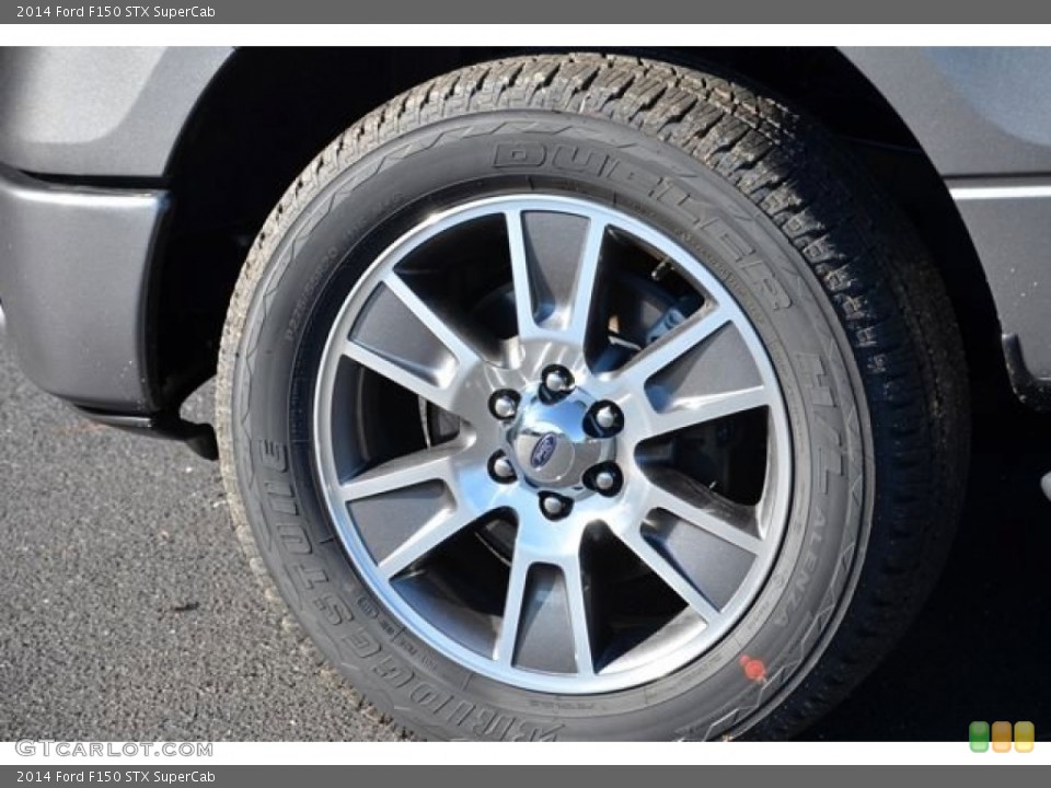 2014 Ford F150 STX SuperCab Wheel and Tire Photo #89384533