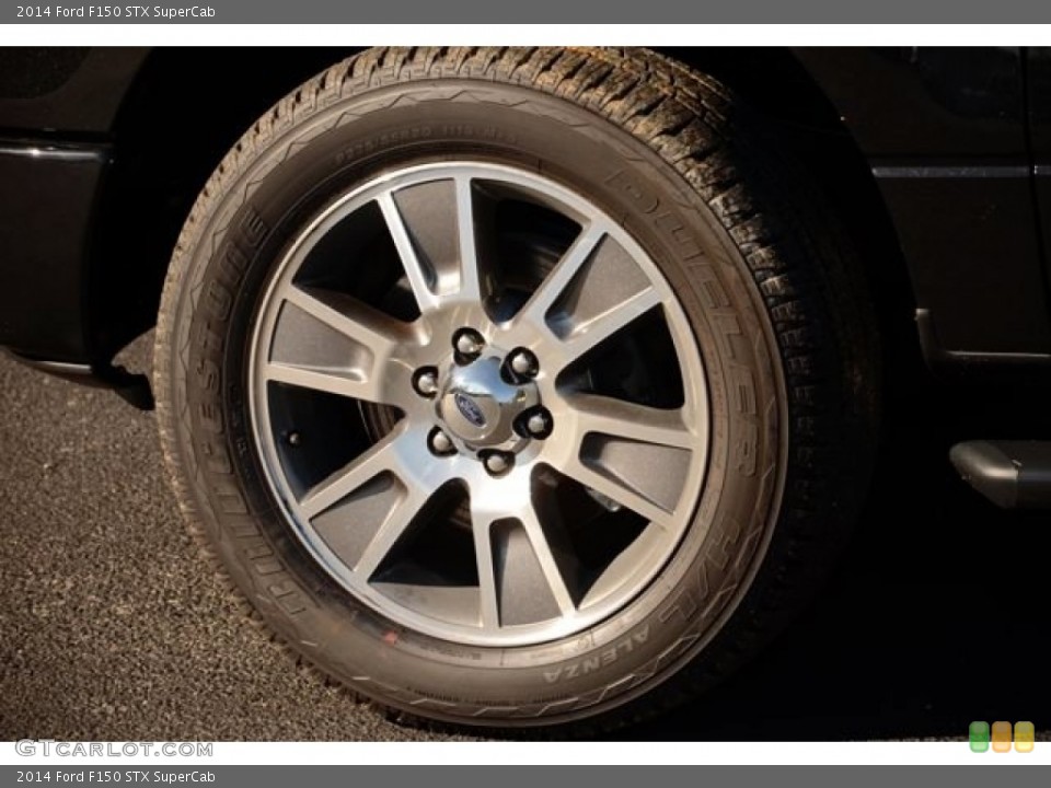 2014 Ford F150 STX SuperCab Wheel and Tire Photo #89385165