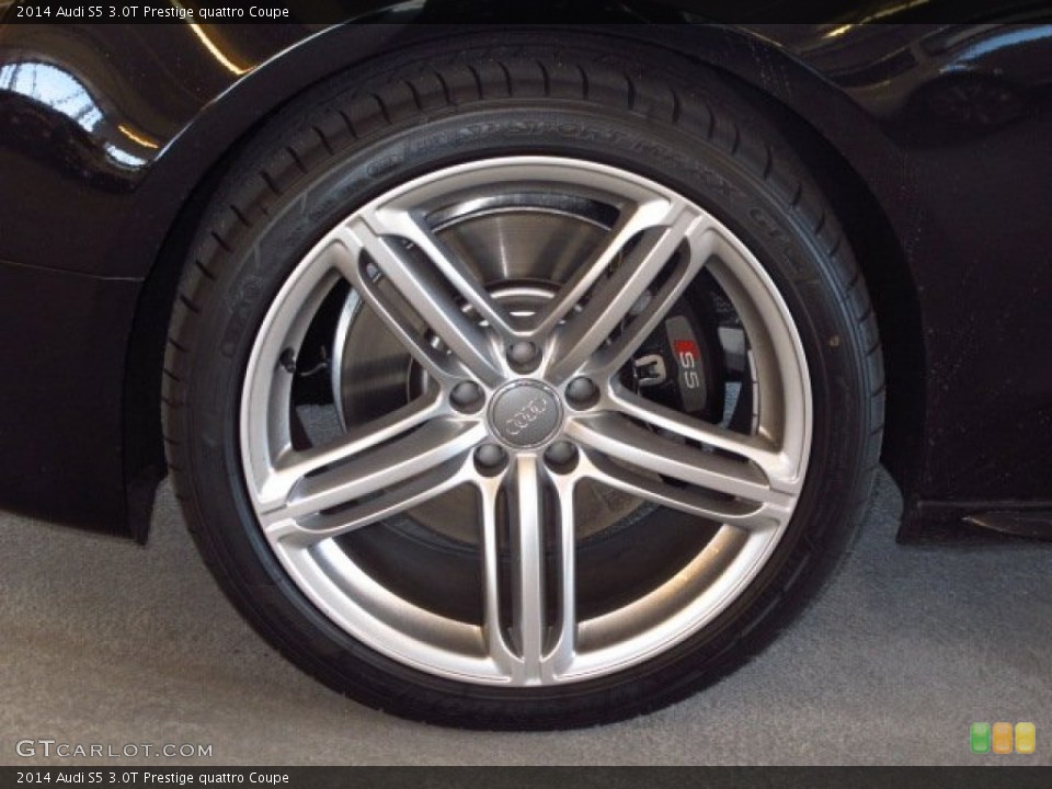 2014 Audi S5 3.0T Prestige quattro Coupe Wheel and Tire Photo #89397918