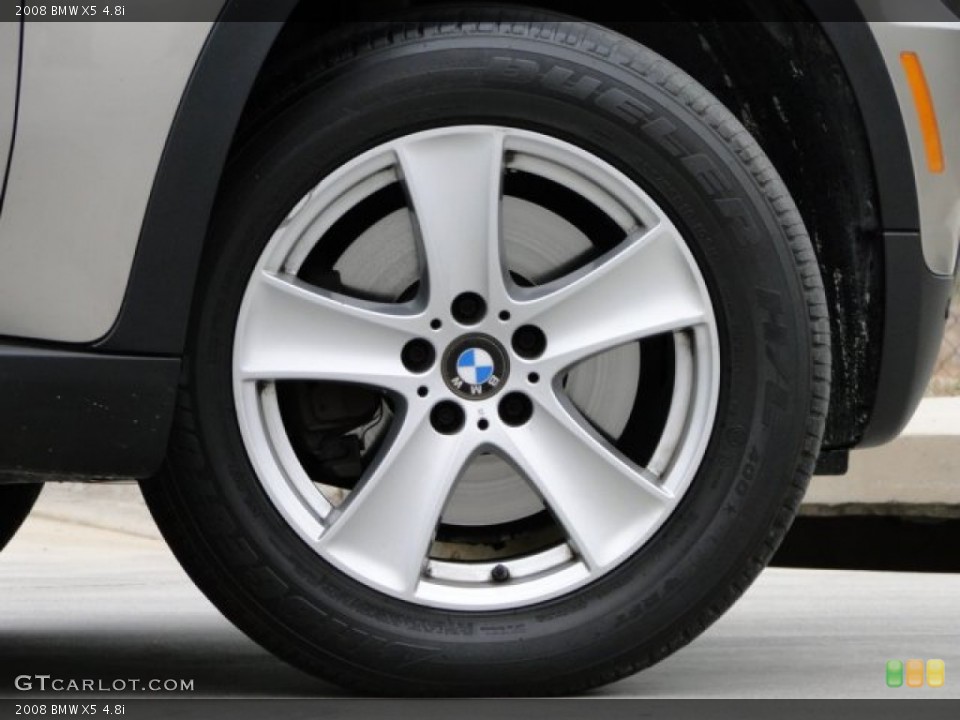 2008 BMW X5 4.8i Wheel and Tire Photo #89413661