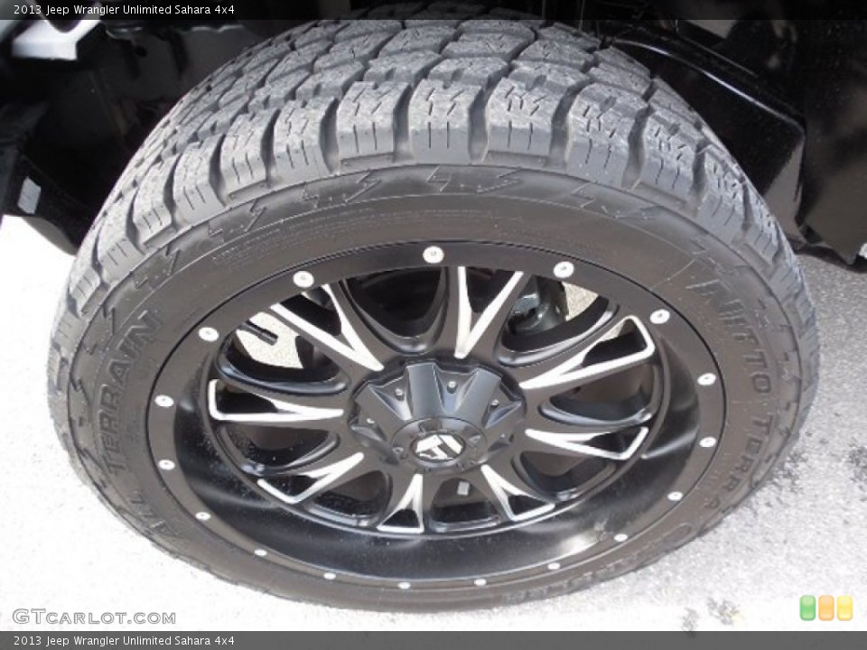 2013 Jeep Wrangler Unlimited Custom Wheel and Tire Photo #89415071