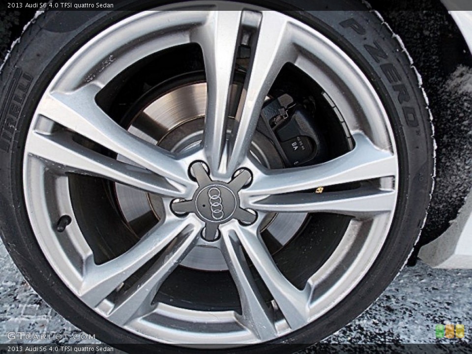 2013 Audi S6 4.0 TFSI quattro Sedan Wheel and Tire Photo #89417315