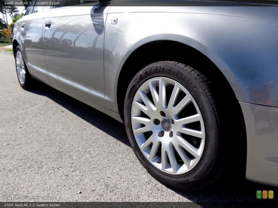 2006 Audi A6 3.2 quattro Sedan Wheel and Tire Photo #89417987