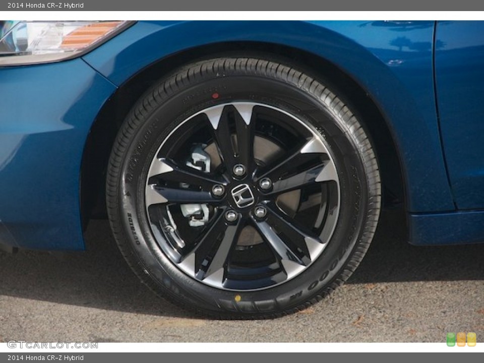 2014 Honda CR-Z Hybrid Wheel and Tire Photo #89423234