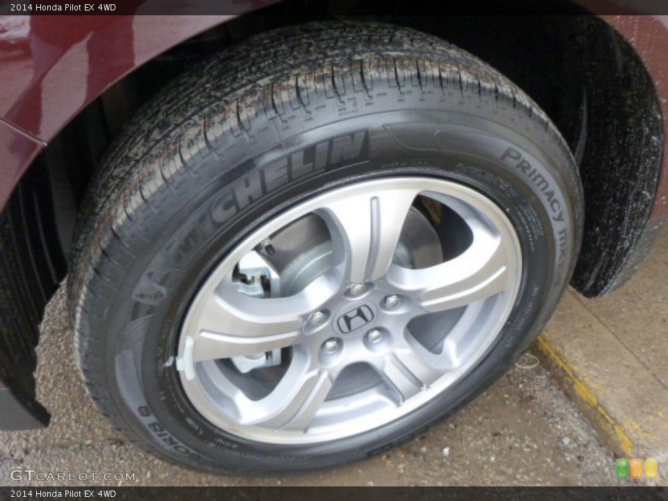 2014 Honda Pilot EX 4WD Wheel and Tire Photo #89440236