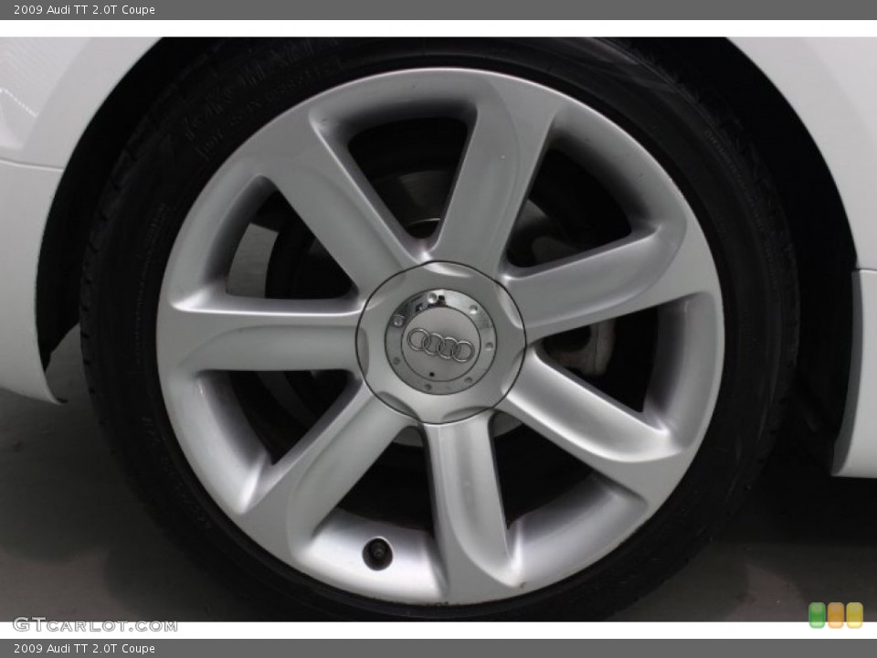 2009 Audi TT 2.0T Coupe Wheel and Tire Photo #89441277