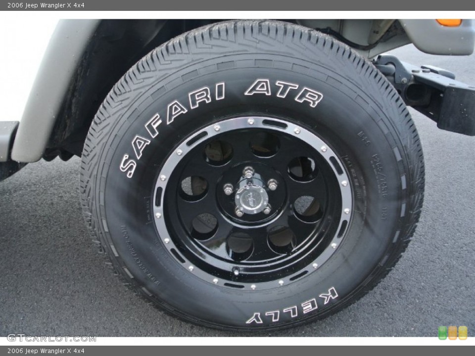2006 Jeep Wrangler Custom Wheel and Tire Photo #89450160