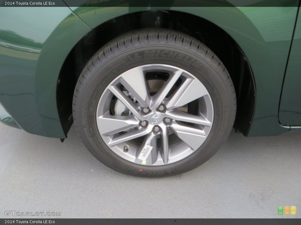 2014 Toyota Corolla LE Eco Wheel and Tire Photo #89452386