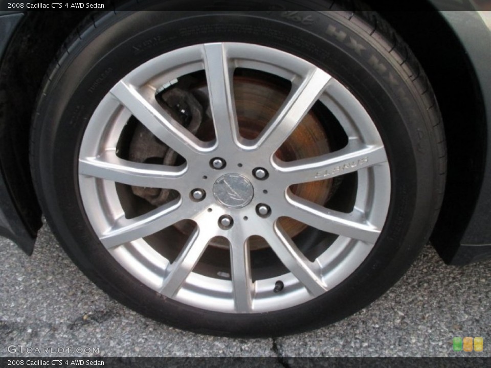 2008 Cadillac CTS Wheels and Tires