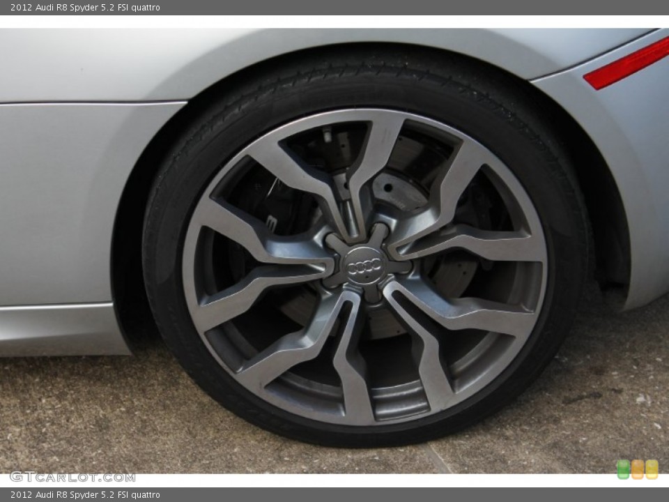 2012 Audi R8 Spyder 5.2 FSI quattro Wheel and Tire Photo #89459390