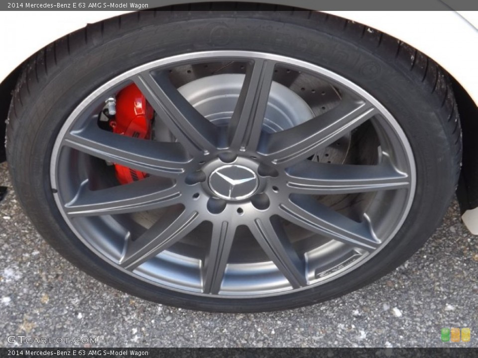 2014 Mercedes-Benz E 63 AMG S-Model Wagon Wheel and Tire Photo #89463452