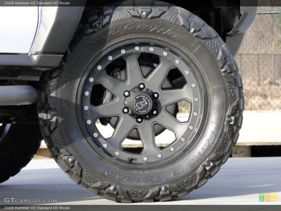 2008 Hummer H3 Custom Wheel and Tire Photo #89475965