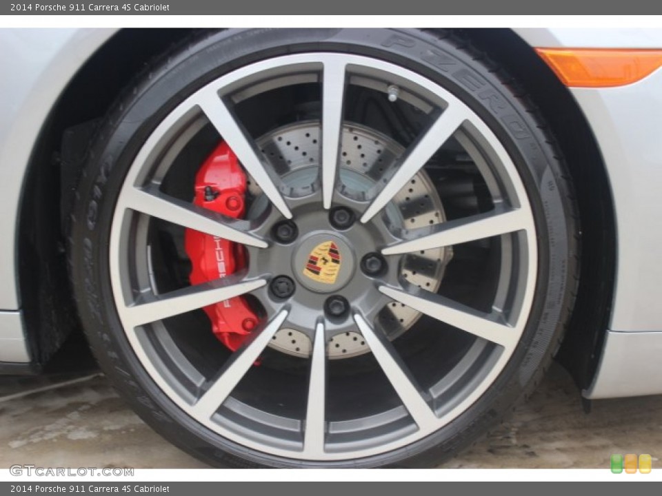 2014 Porsche 911 Carrera 4S Cabriolet Wheel and Tire Photo #89488618