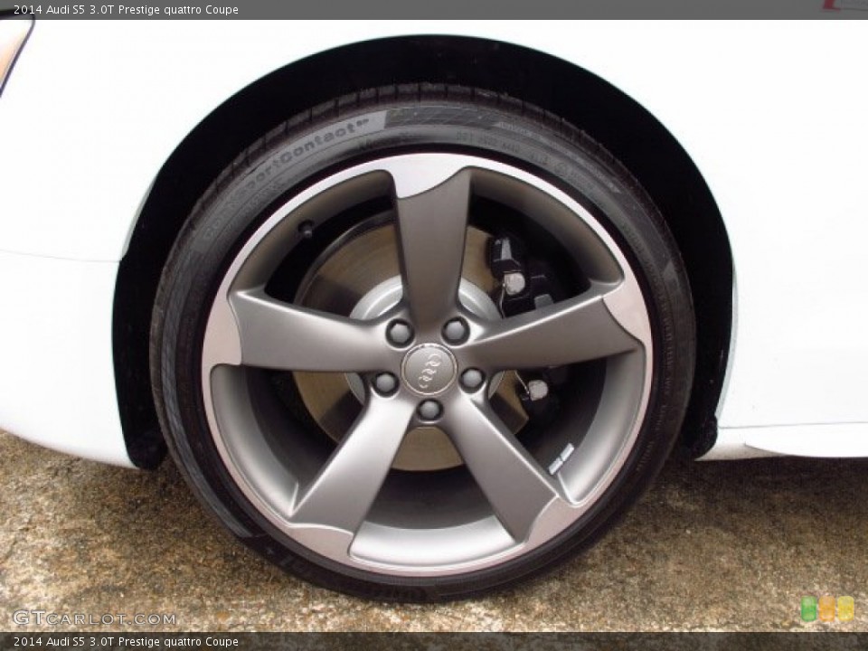2014 Audi S5 3.0T Prestige quattro Coupe Wheel and Tire Photo #89490454