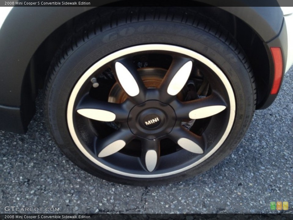 2008 Mini Cooper S Convertible Sidewalk Edition Wheel and Tire Photo #89494717