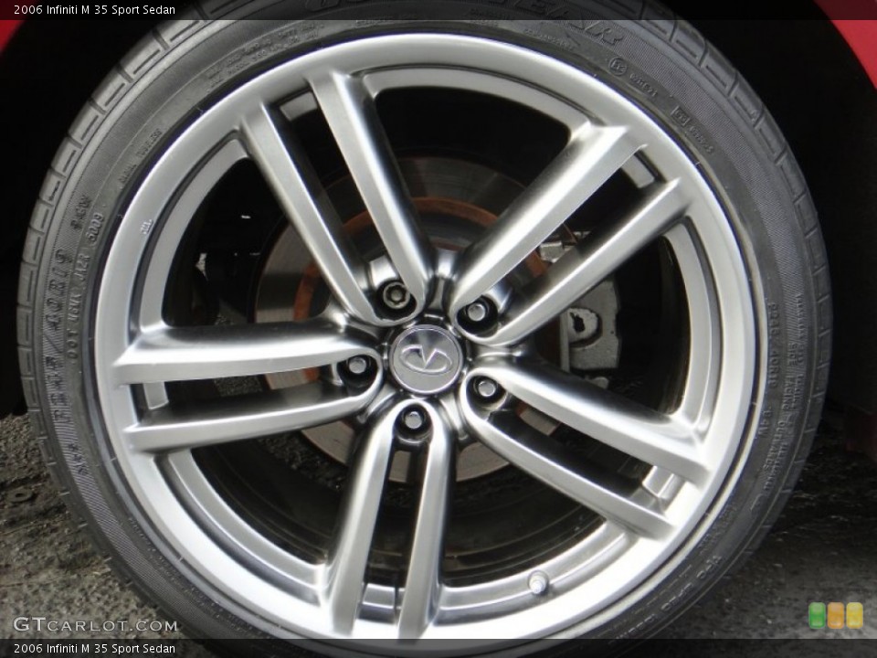 2006 Infiniti M 35 Sport Sedan Wheel and Tire Photo #89497747