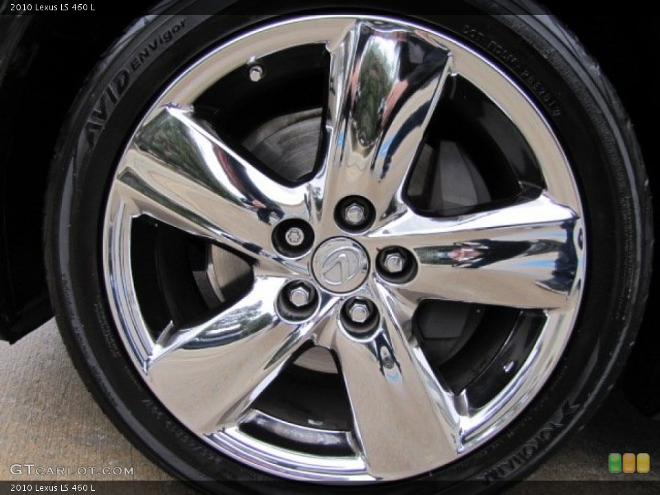 2010 Lexus LS 460 L Wheel and Tire Photo #89505901