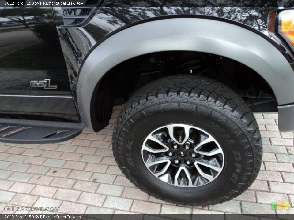 2012 Ford F150 SVT Raptor SuperCrew 4x4 Wheel and Tire Photo #89514226