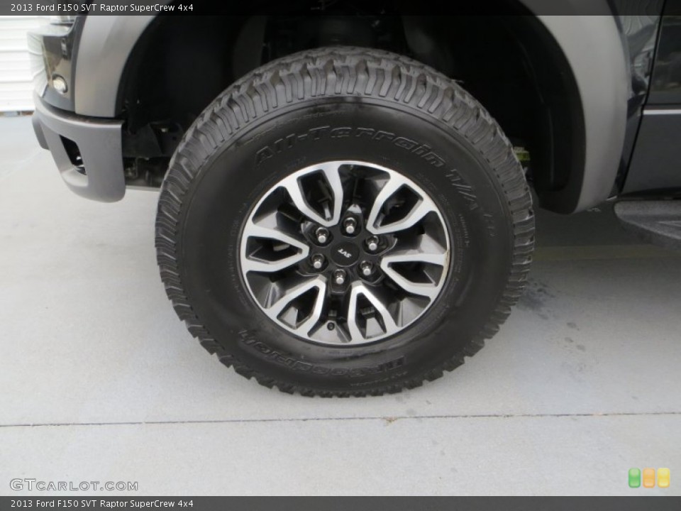 2013 Ford F150 SVT Raptor SuperCrew 4x4 Wheel and Tire Photo #89514958