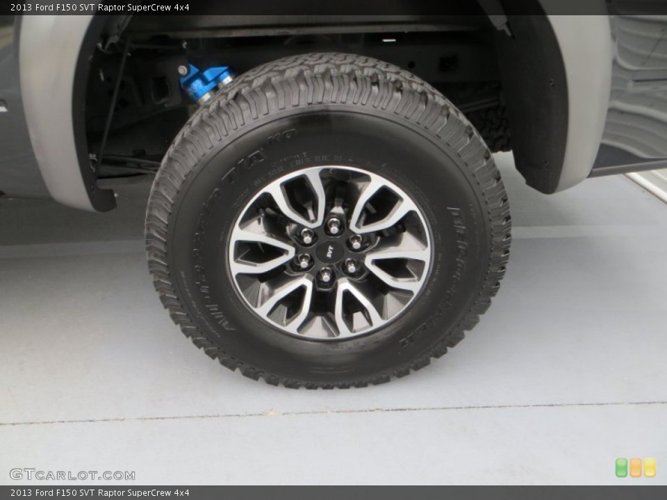 2013 Ford F150 SVT Raptor SuperCrew 4x4 Wheel and Tire Photo #89514982