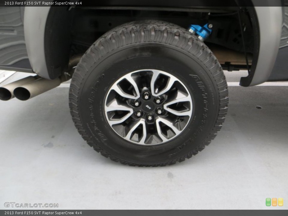 2013 Ford F150 SVT Raptor SuperCrew 4x4 Wheel and Tire Photo #89515000