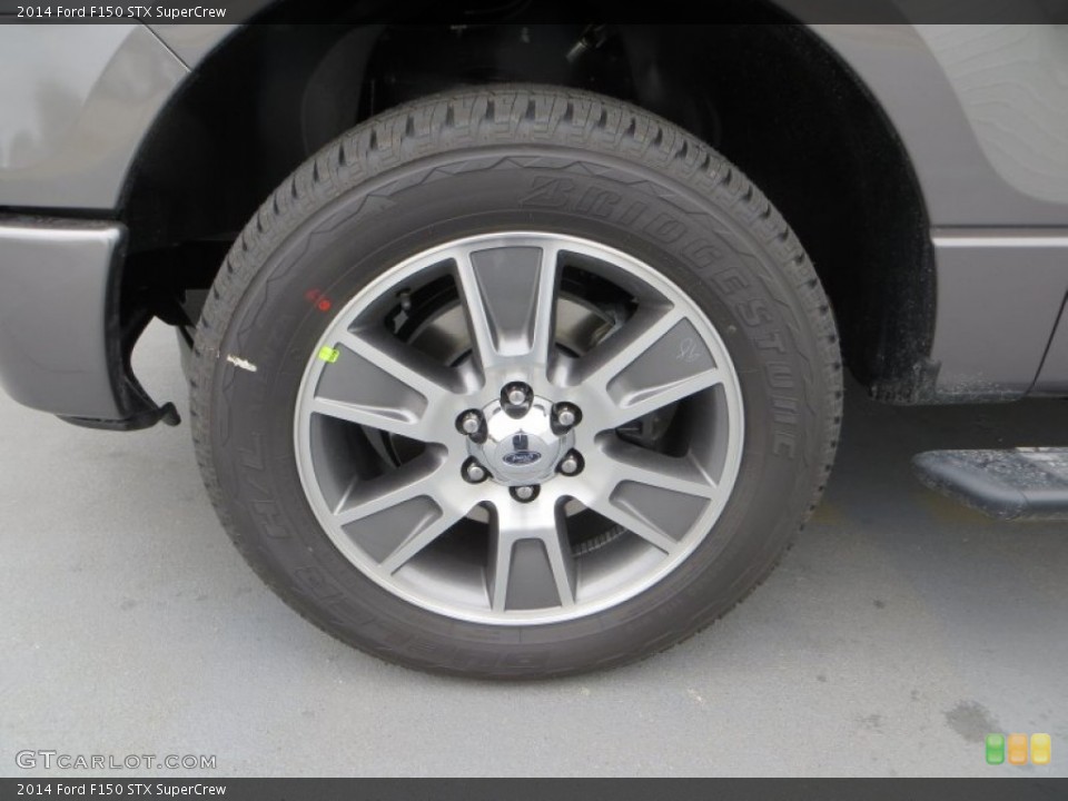 2014 Ford F150 STX SuperCrew Wheel and Tire Photo #89516763