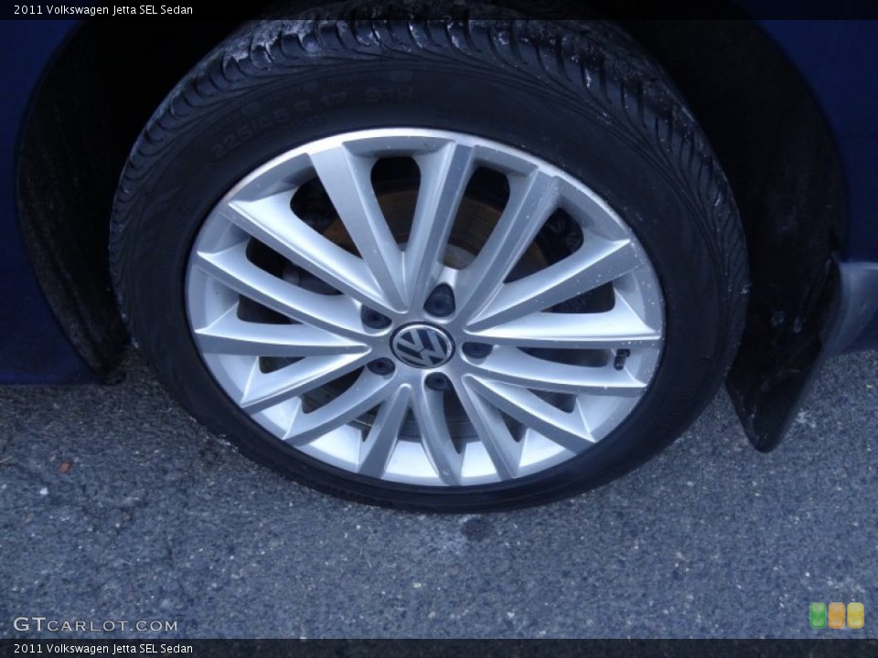 2011 Volkswagen Jetta SEL Sedan Wheel and Tire Photo #89519881