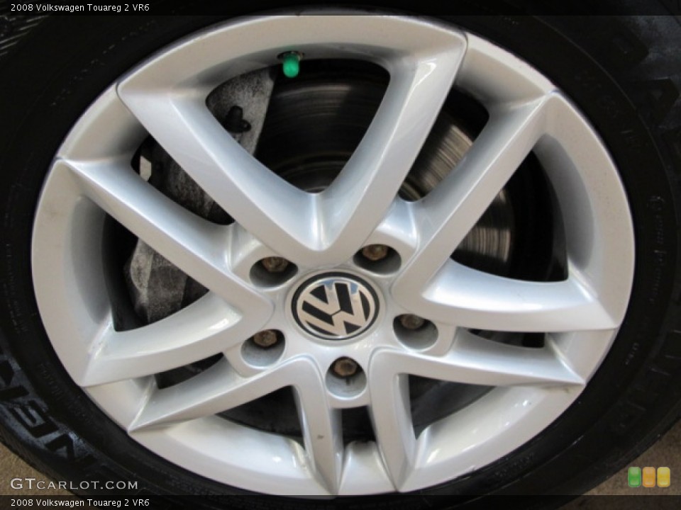2008 Volkswagen Touareg 2 VR6 Wheel and Tire Photo #89536189