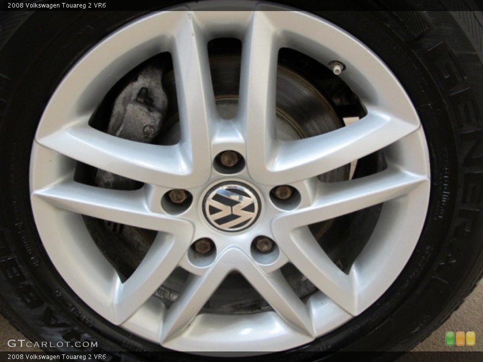 2008 Volkswagen Touareg 2 VR6 Wheel and Tire Photo #89536211