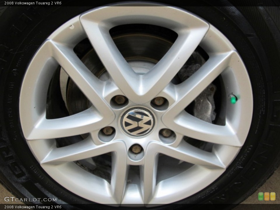 2008 Volkswagen Touareg 2 VR6 Wheel and Tire Photo #89536235