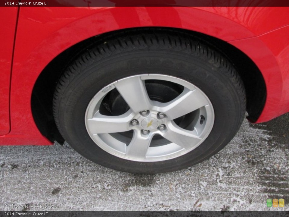 2014 Chevrolet Cruze LT Wheel and Tire Photo #89536768