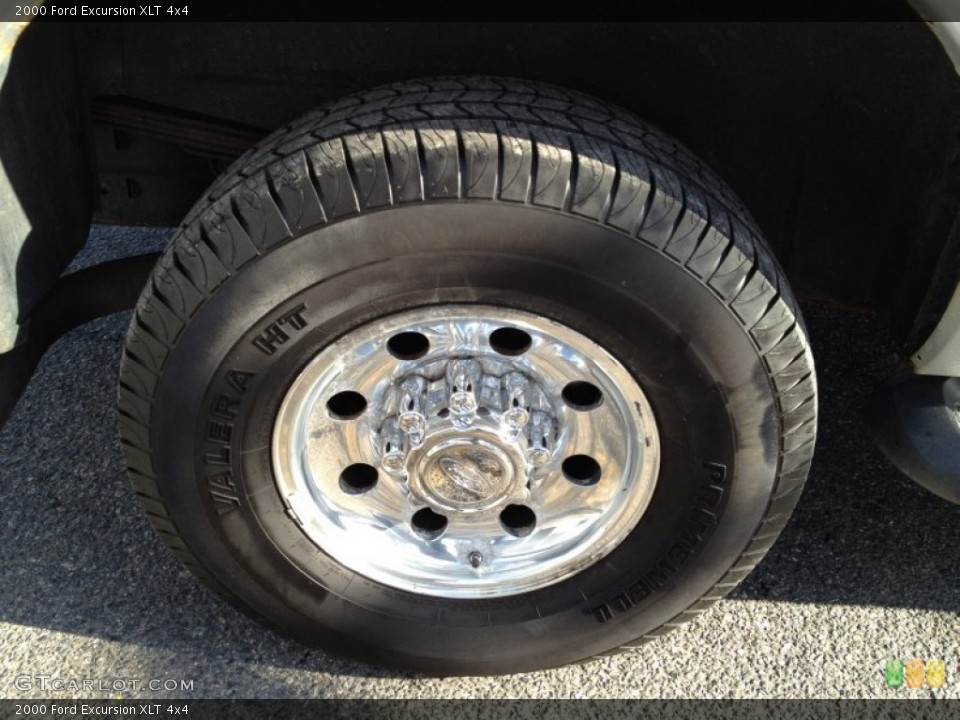 2000 Ford Excursion XLT 4x4 Wheel and Tire Photo #89542693
