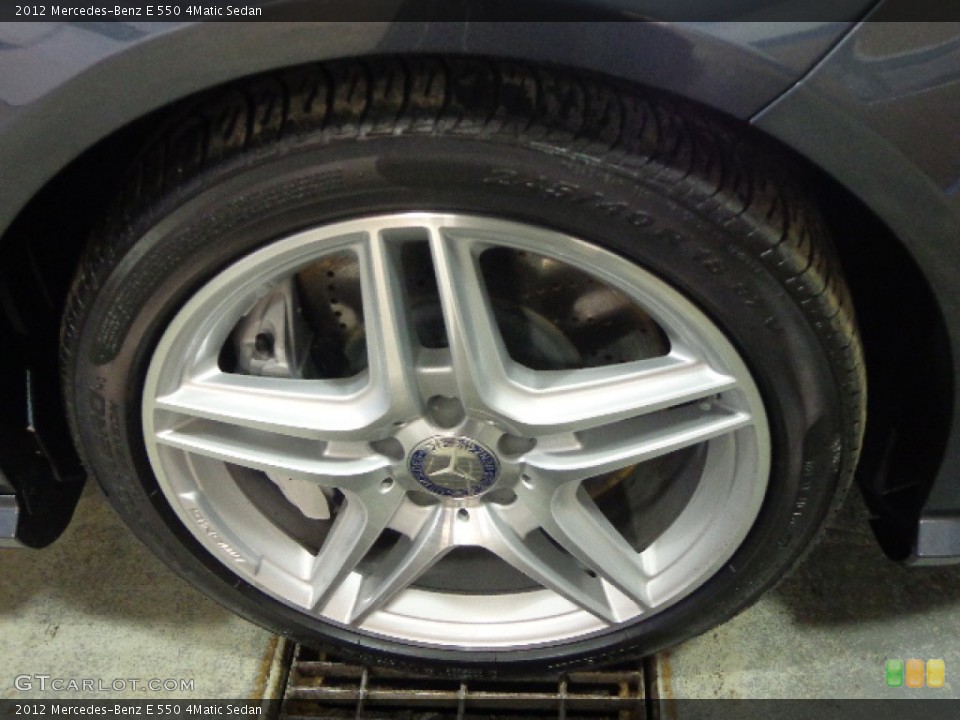 2012 Mercedes-Benz E 550 4Matic Sedan Wheel and Tire Photo #89544022