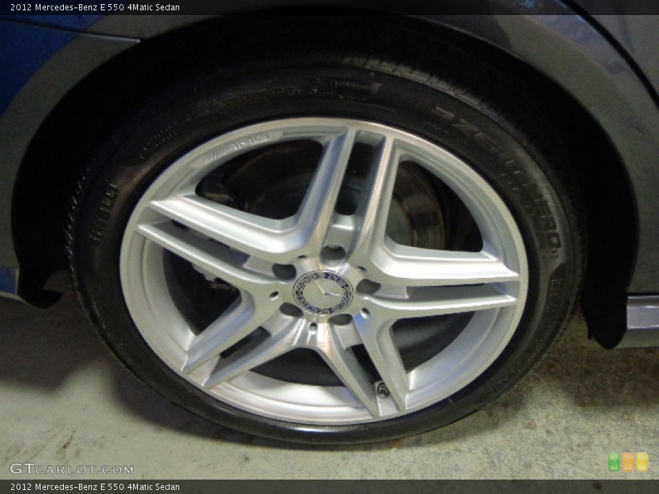 2012 Mercedes-Benz E 550 4Matic Sedan Wheel and Tire Photo #89544052