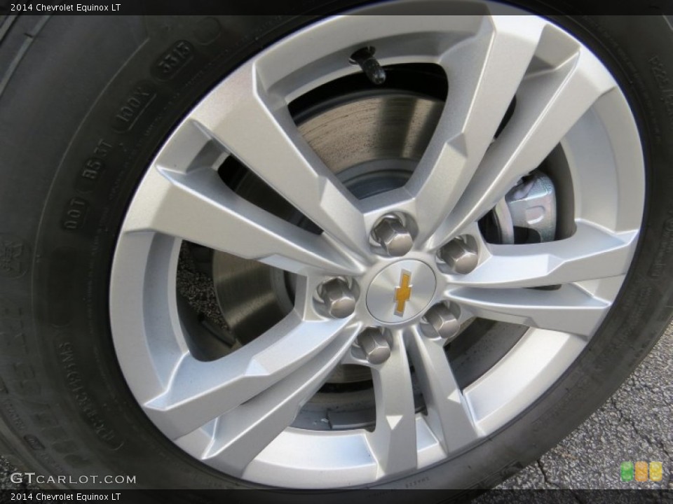 2014 Chevrolet Equinox LT Wheel and Tire Photo #89548406