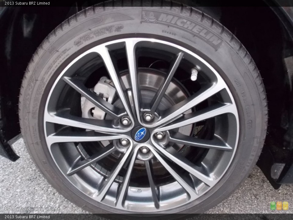 2013 Subaru BRZ Limited Wheel and Tire Photo #89549317