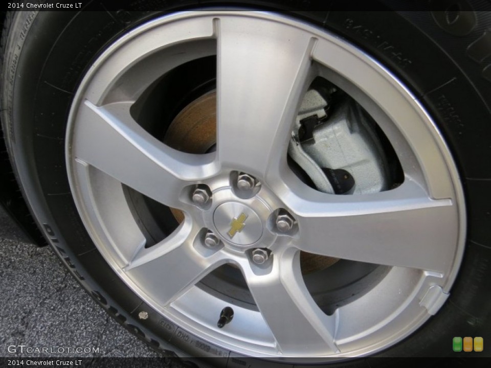 2014 Chevrolet Cruze LT Wheel and Tire Photo #89549530