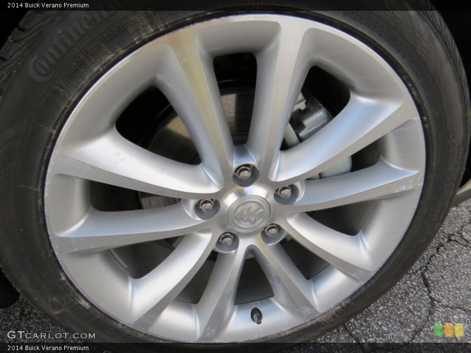 2014 Buick Verano Premium Wheel and Tire Photo #89550628