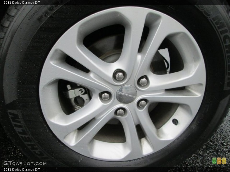 2012 Dodge Durango SXT Wheel and Tire Photo #89552362