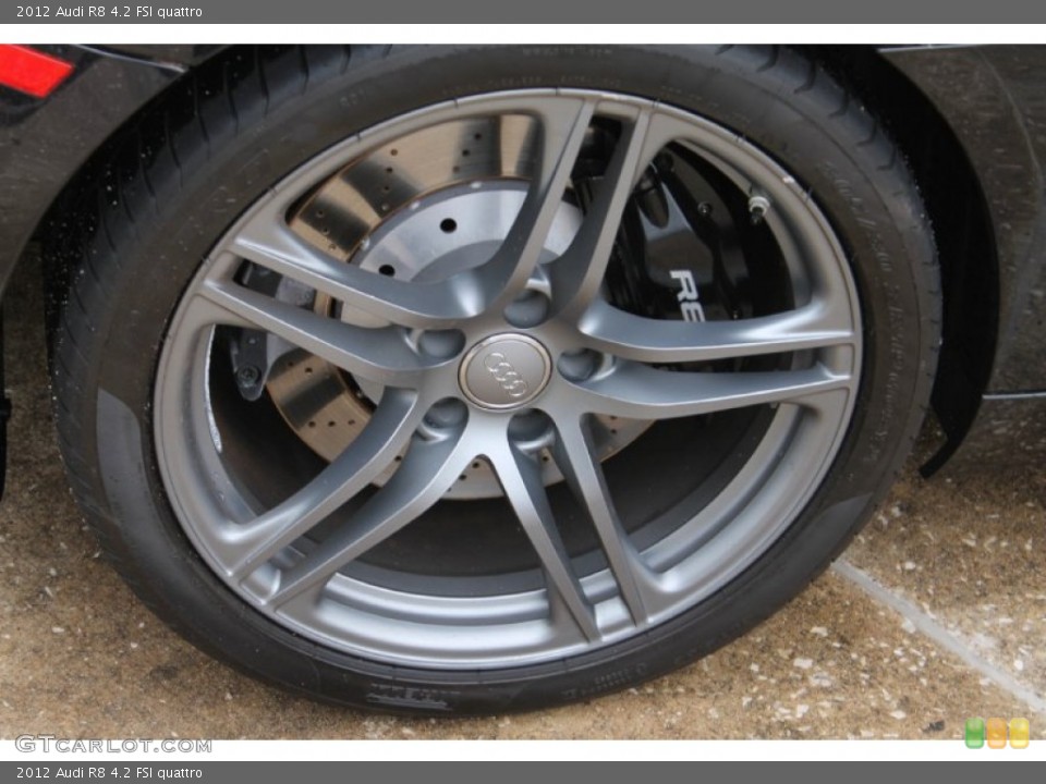 2012 Audi R8 4.2 FSI quattro Wheel and Tire Photo #89556544