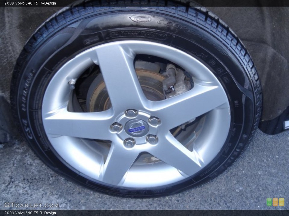 2009 Volvo S40 T5 R-Design Wheel and Tire Photo #89561449