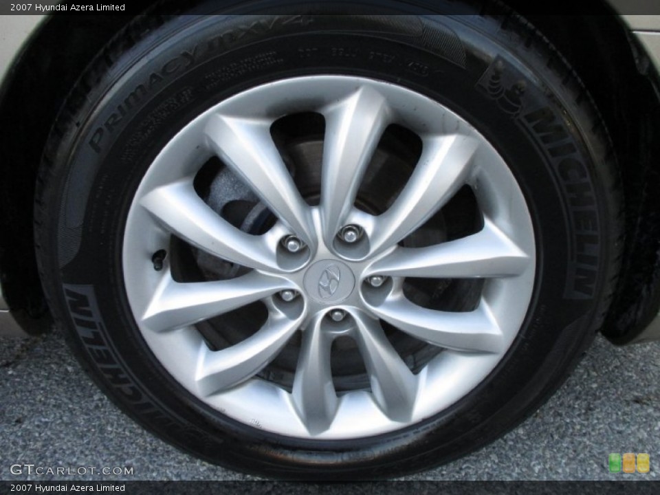 2007 Hyundai Azera Limited Wheel and Tire Photo #89562718