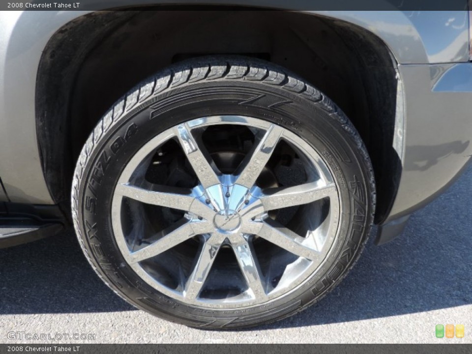2008 Chevrolet Tahoe Custom Wheel and Tire Photo #89564102