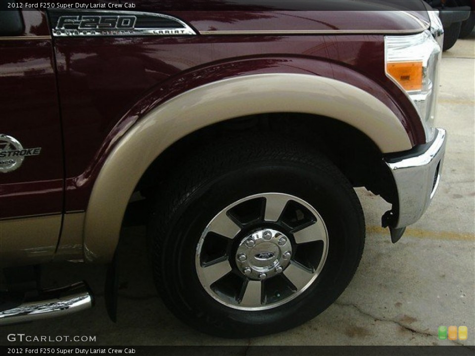 2012 Ford F250 Super Duty Lariat Crew Cab Wheel and Tire Photo #89567480